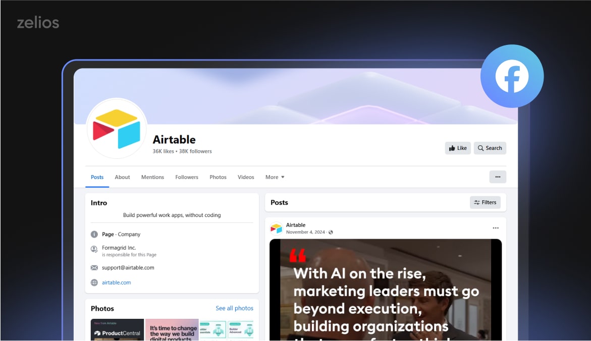 AirTable's video marketing strategy for TikTok