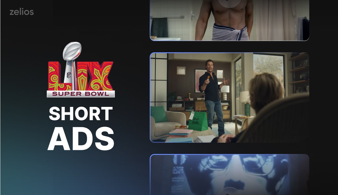 Super Bowl short ads example