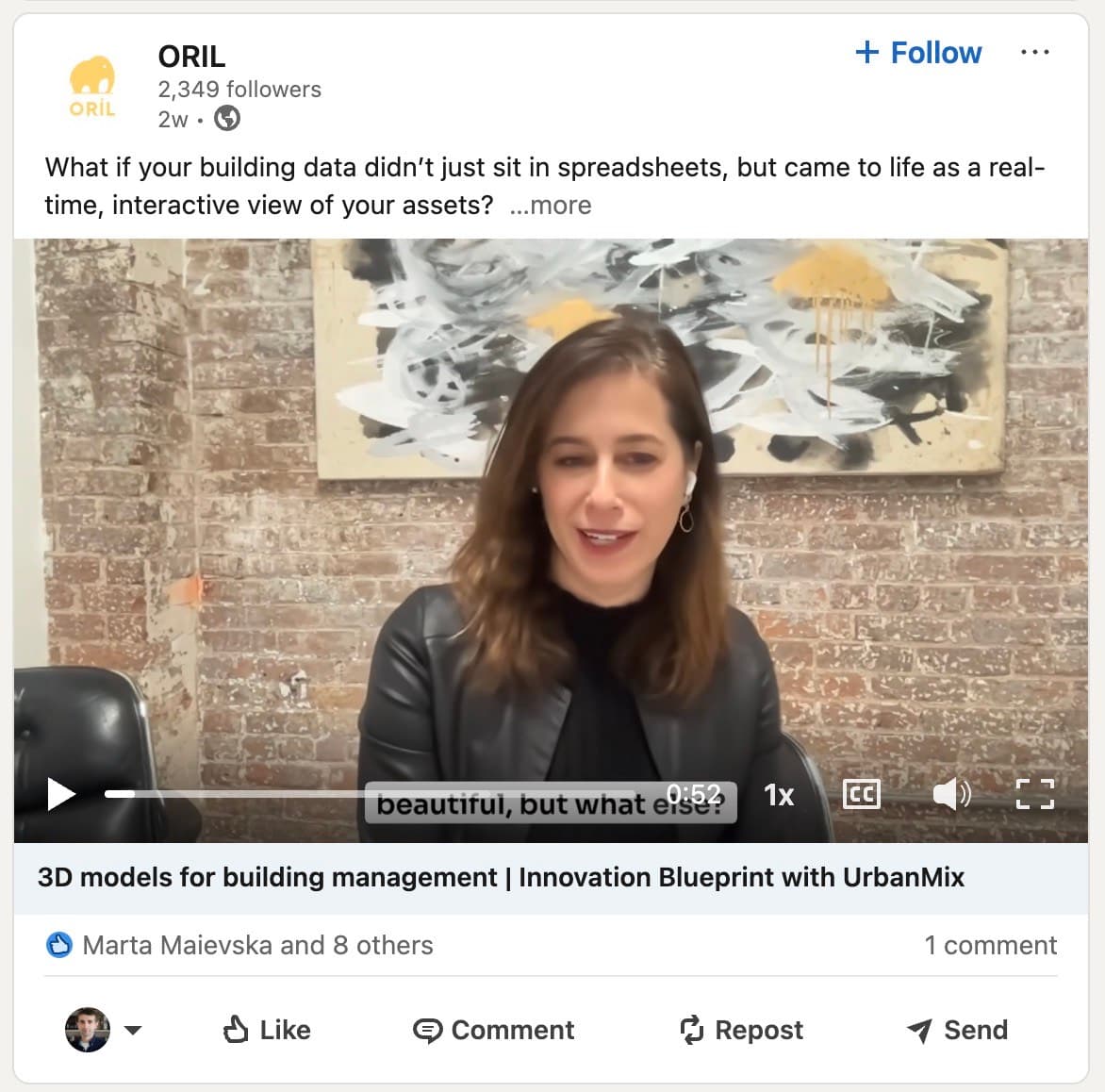 Case-study LinkedIn video example