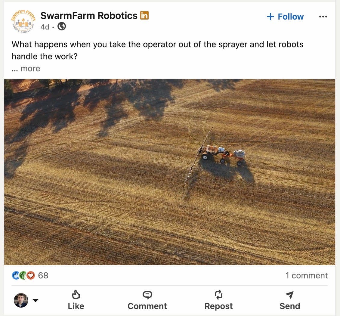 Smart farming industry promo video example