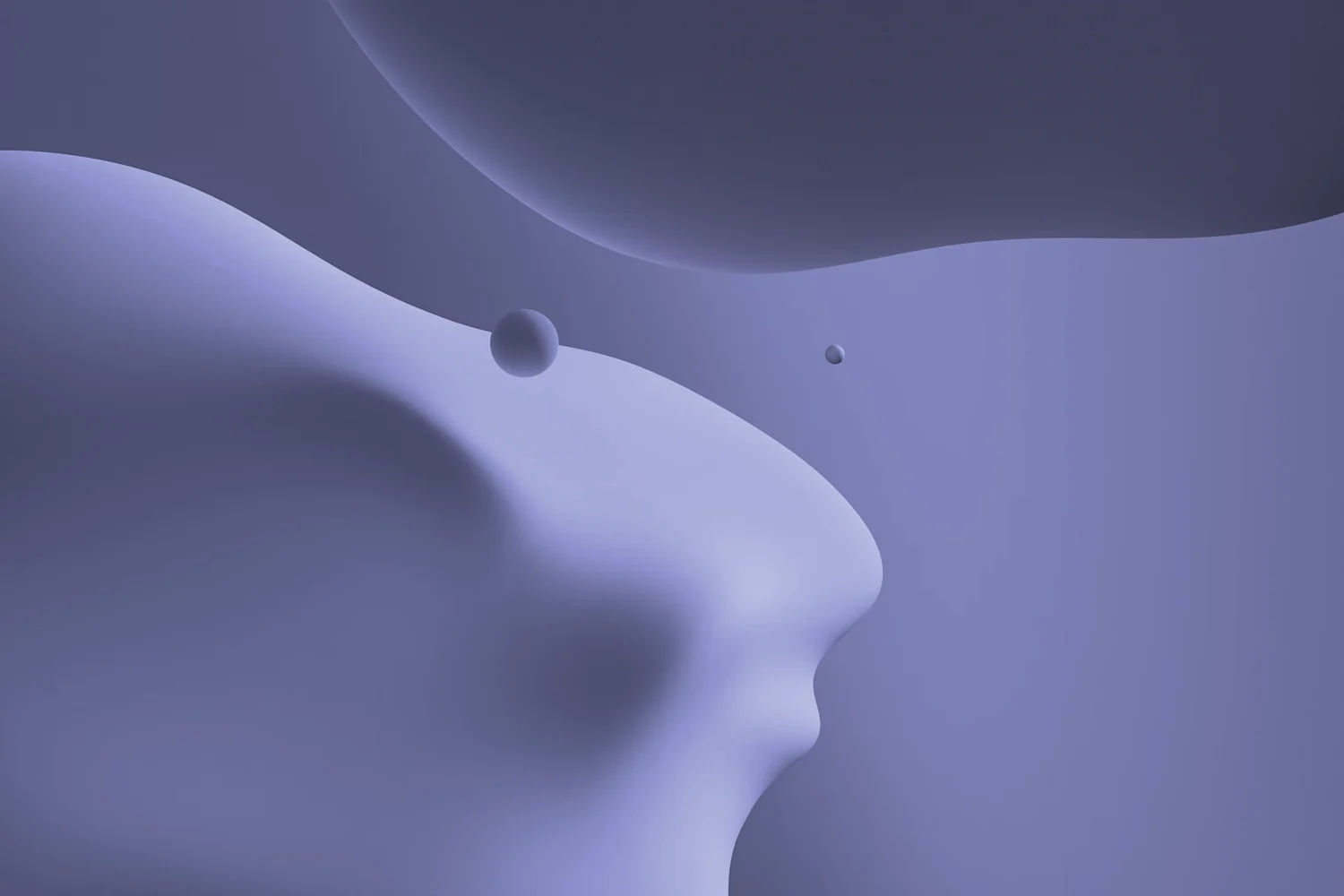 Sculpted lavender landscape from the Lovio product film